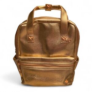 Disney Parks Mickey Mouse Icon Gold Flair Backpack